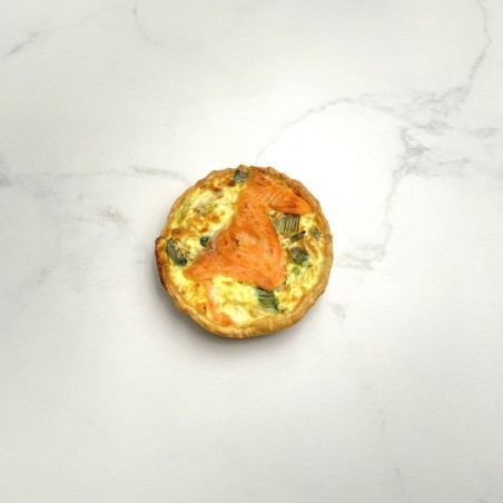 Quiche Saumon Poireau