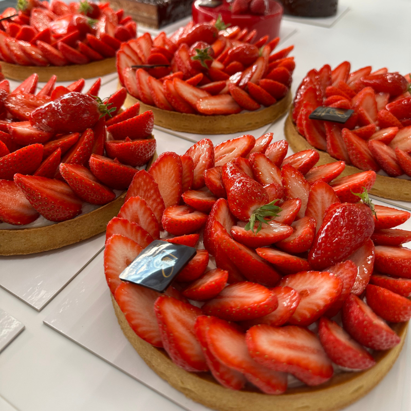 Tarte aux fraises